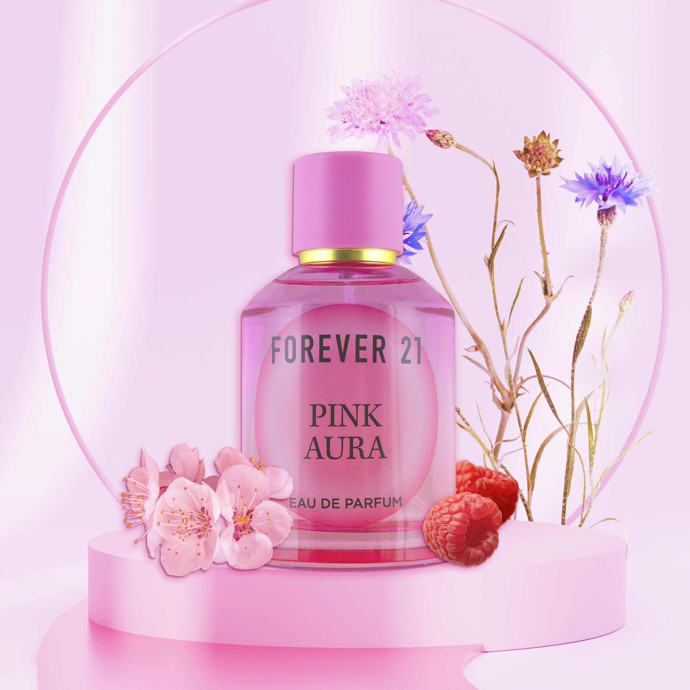Foto 5 pulgar | Perfume Forever 21 Pink Aura Eau De Parfum Para Mujer, 100 Ml - Venta Internacional.