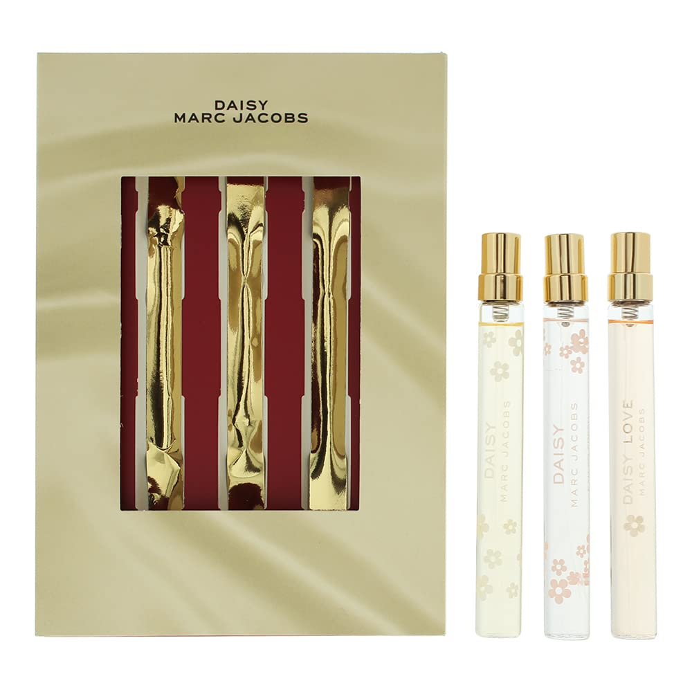 Set De Perfumes Marc Jacobs Daisy Travel Sprays De 10 Ml Para Mujer - Venta Internacional.