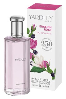 Foto 1 | Perfume Yardley Of London Eau De Toilette En Aerosol, Rosa Inglesa, 50 Ml - Venta Internacional.