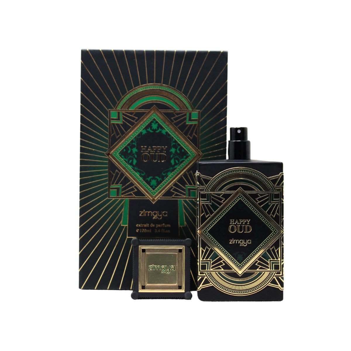 Perfume Zimaya Happy Oud Extrait De Parfum 100 ml para Mujer