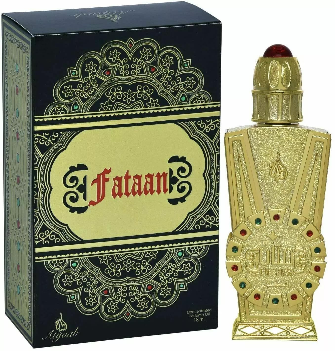Foto 2 pulgar | Aceite De Perfume Fataan Gold 18 Ml Concentrado Para Mujer - Venta Internacional.
