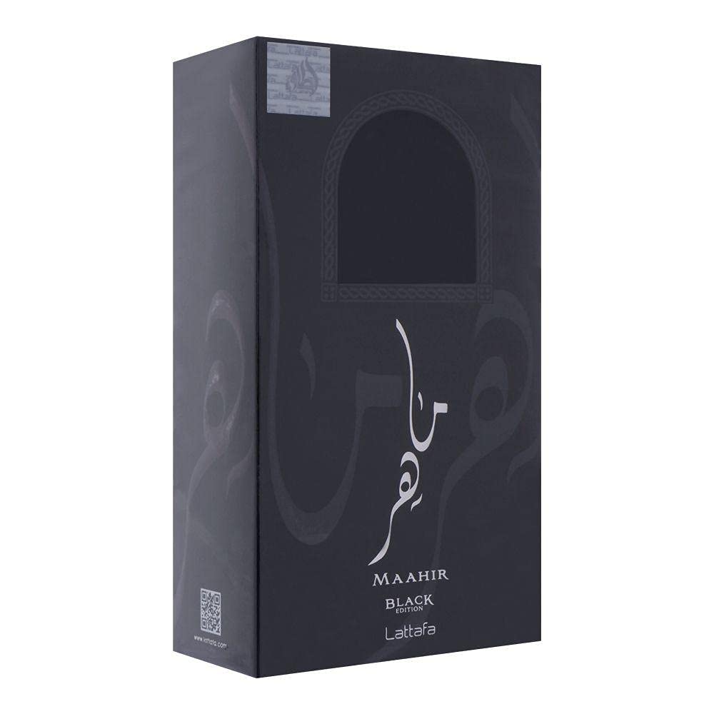 Foto 4 pulgar | Perfume Lattafa Perfumes Maahir Black Edition Eau De Parfum, 100 Ml - Venta Internacional.