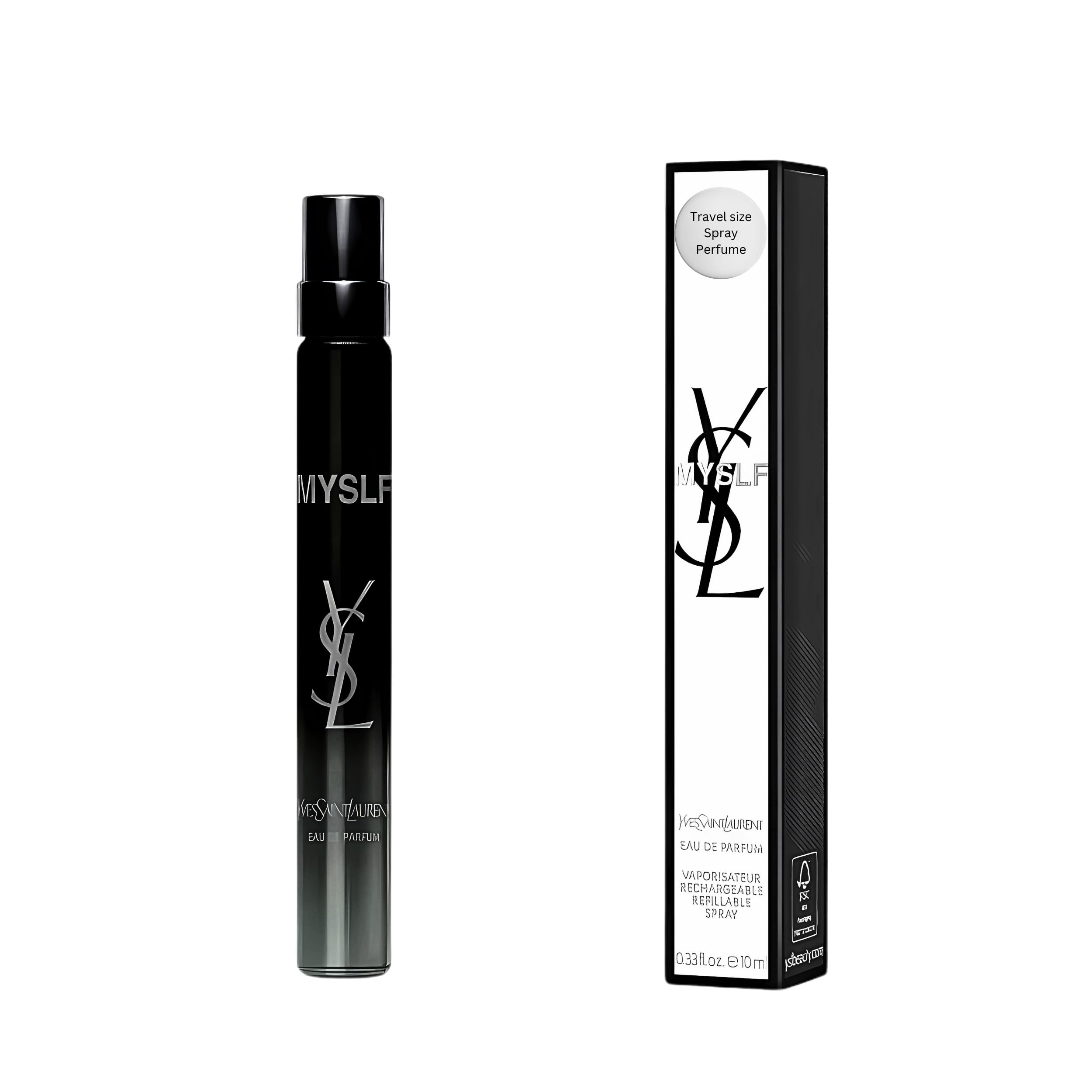 Foto 2 pulgar | Perfume Yves Saint Laurent Myslf Eau De Parfum Travel, 10 Ml - Venta Internacional.