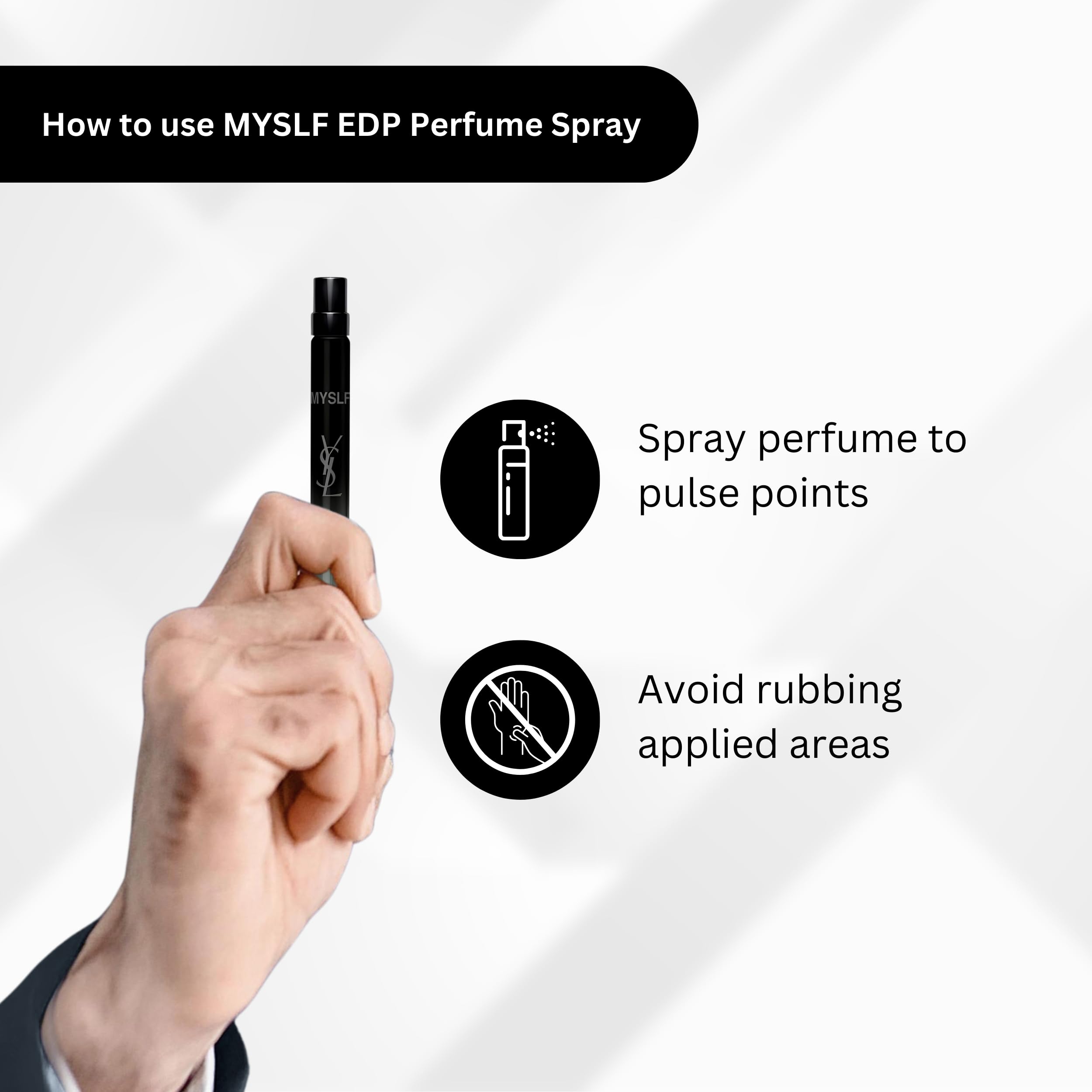 Foto 5 pulgar | Perfume Yves Saint Laurent Myslf Eau De Parfum Travel, 10 Ml - Venta Internacional.
