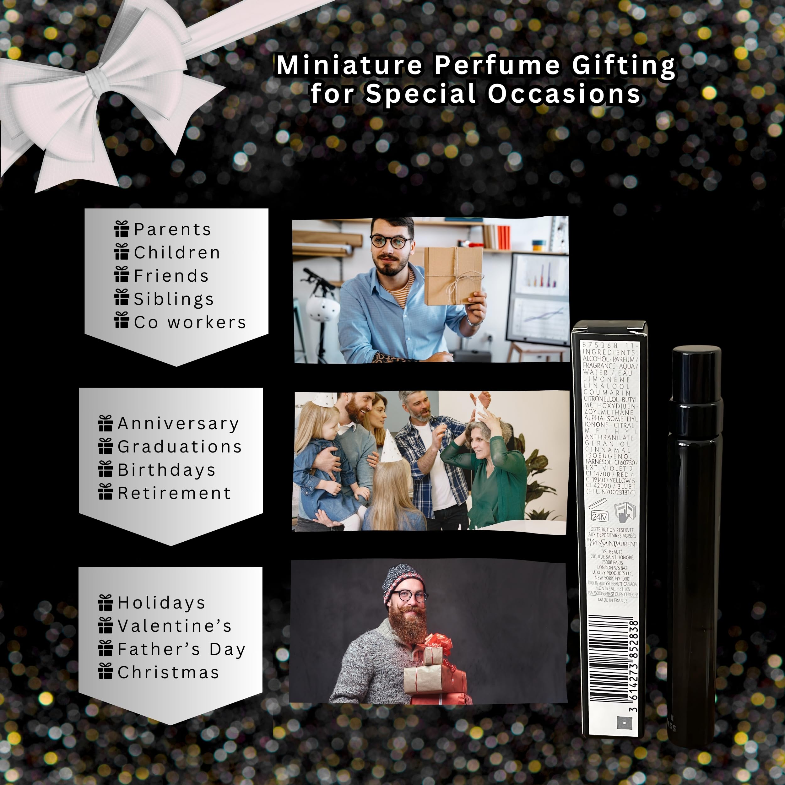 Foto 6 pulgar | Perfume Yves Saint Laurent Myslf Eau De Parfum Travel, 10 Ml - Venta Internacional.