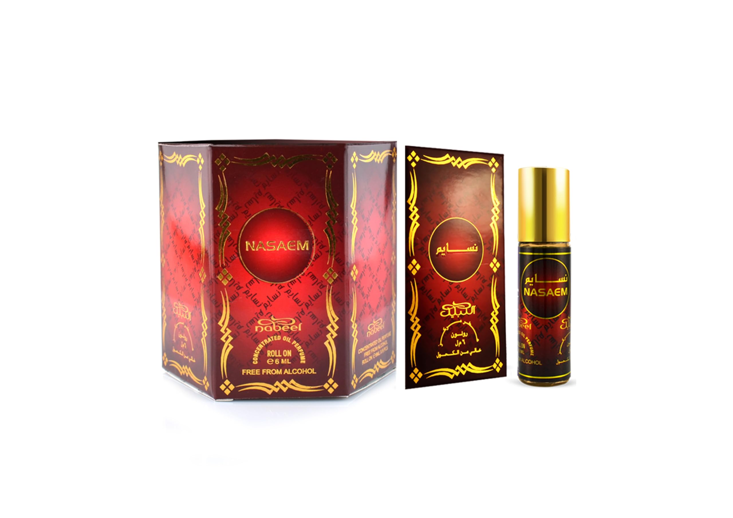 Foto 2 pulgar | Perfume Nabeel Nasaem Roll On 6 ml - Venta Internacional