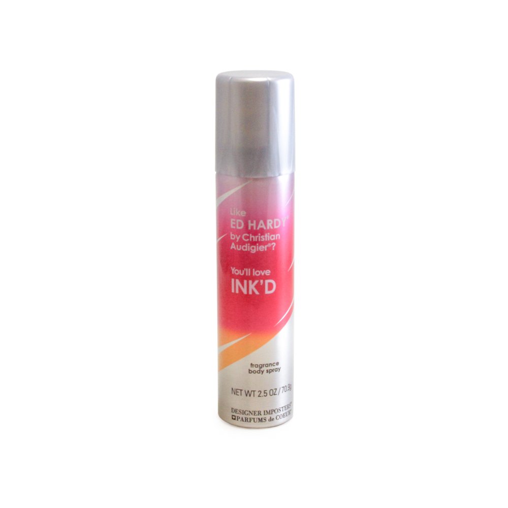 Foto 2 pulgar | Desodorante Corporal En Aerosol Parfums De Coeur Ink'd Para Mujer, 75 Ml - Venta Internacional.