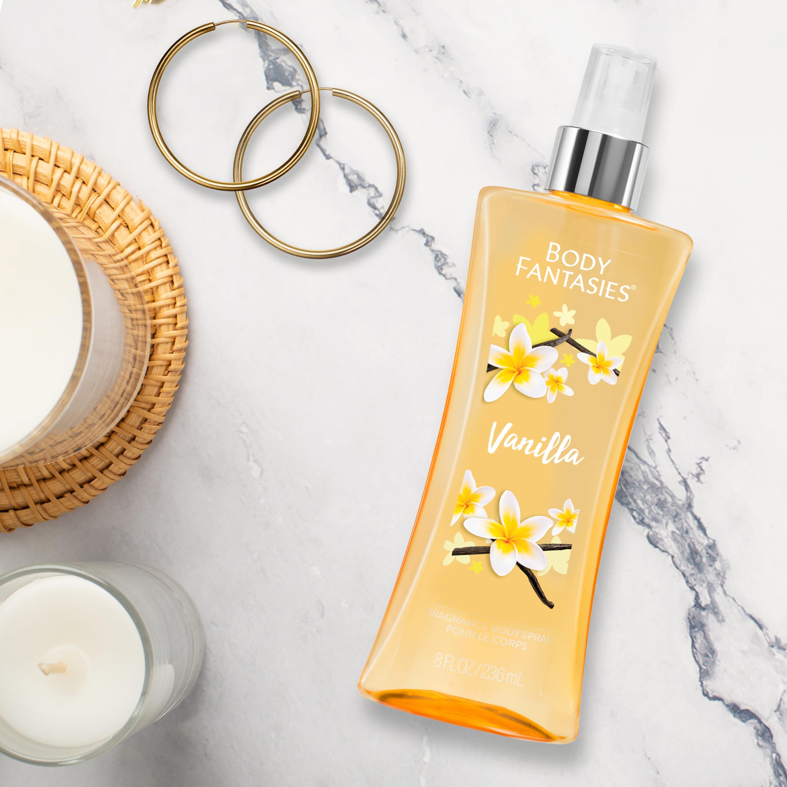 Foto 5 pulgar | Perfume Corporal Body Fantasies Vanilla 236ml - Venta Internacional.