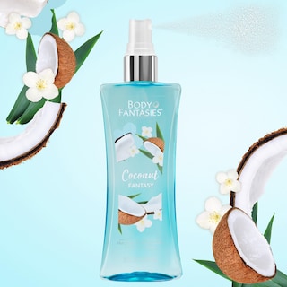 Foto 4 | Spray Corporal Body Fantasies Coconut Fantasy 236 Ml Para Mujer - Venta Internacional.