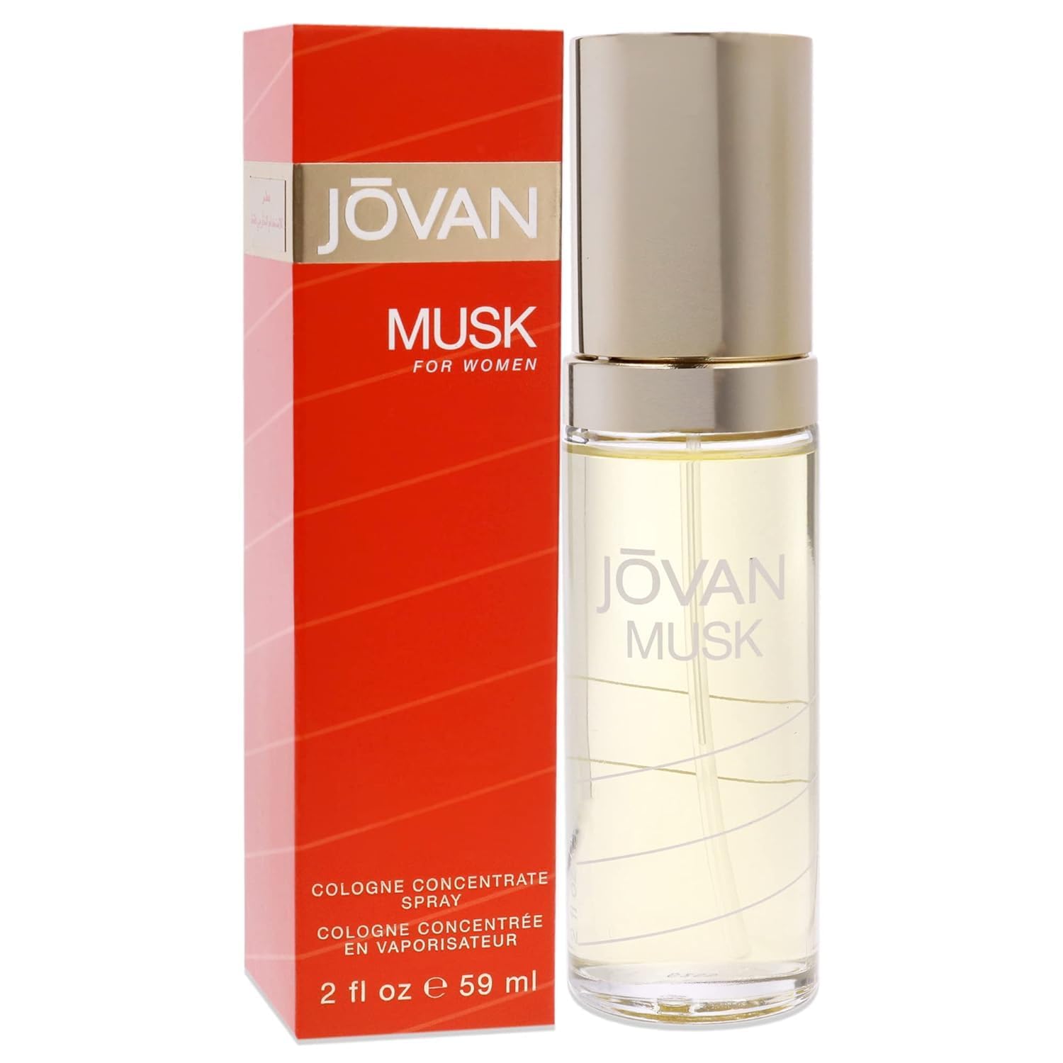 Foto 2 pulgar | Perfume Jovan Musk Eau De Cologne Concentrado 60 Ml Para Mujer - Venta Internacional.