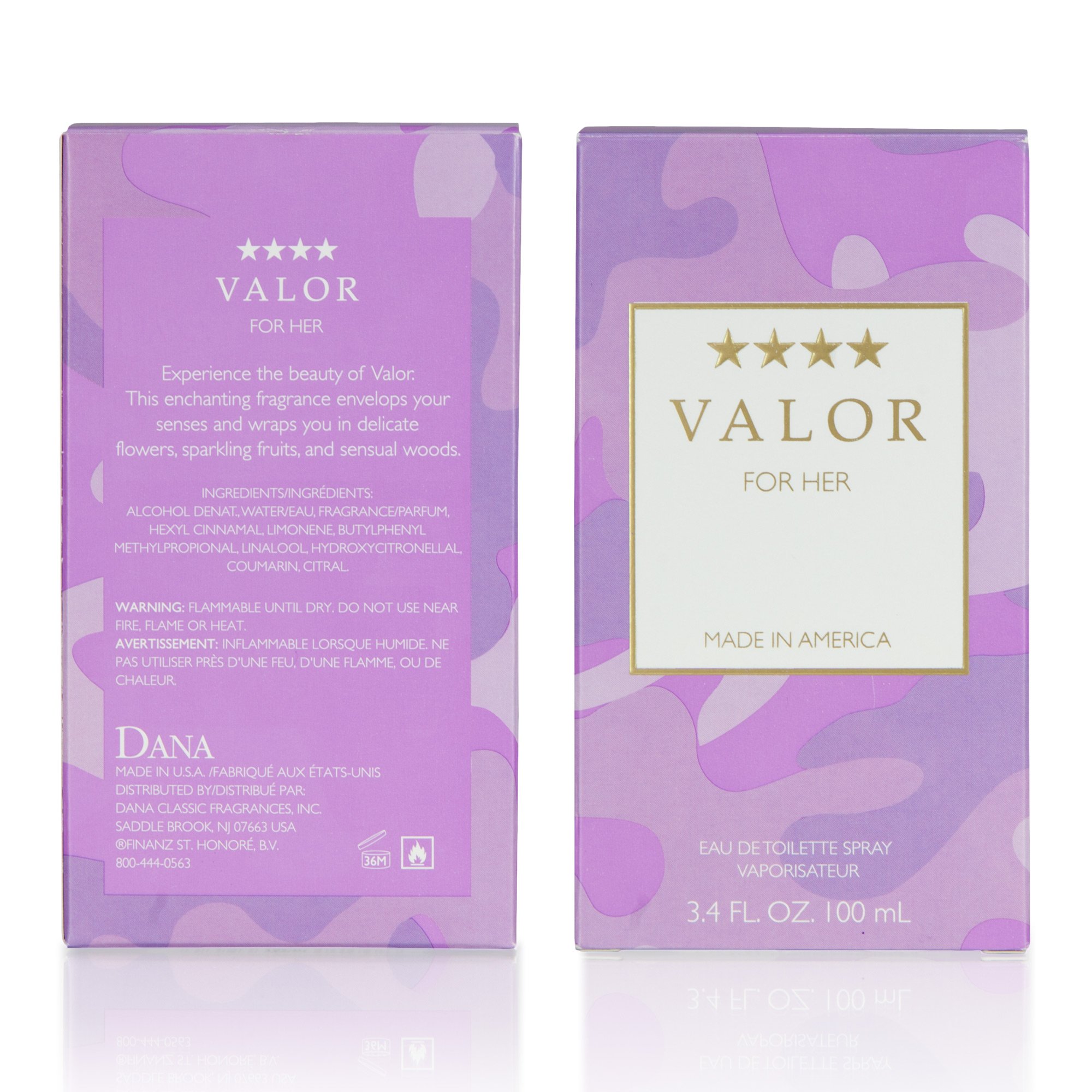 Foto 5 pulgar | Perfume Dana Valor Eau De Toilette 100 ml para Mujer - Venta Internacional