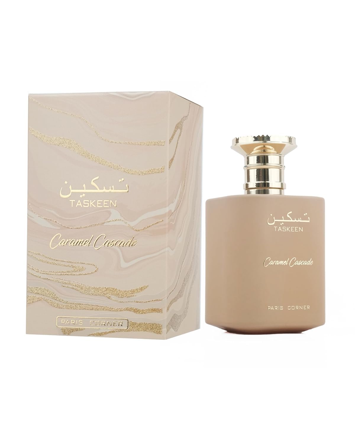 Foto 2 pulgar | Perfume Paris Corner Taskeen Caramel Cascade Edp, 100 Ml, Unisex - Venta Internacional.