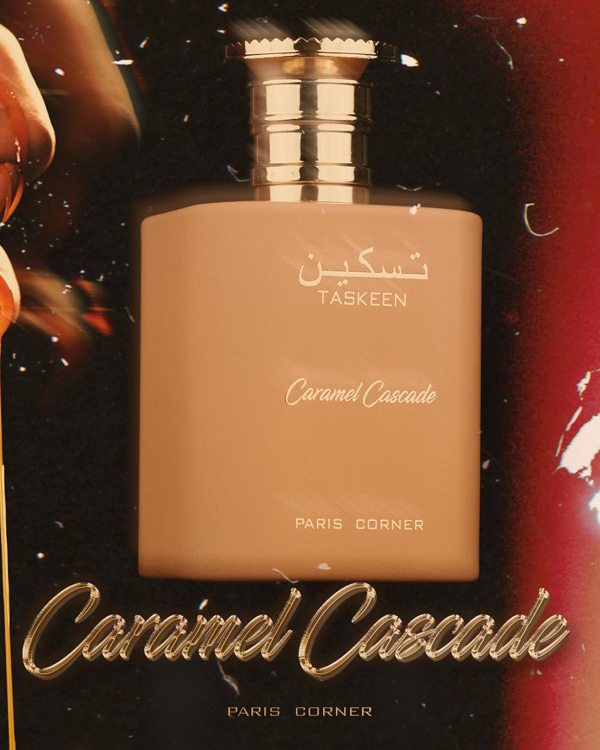 Foto 5 pulgar | Perfume Paris Corner Taskeen Caramel Cascade Edp, 100 Ml, Unisex - Venta Internacional.