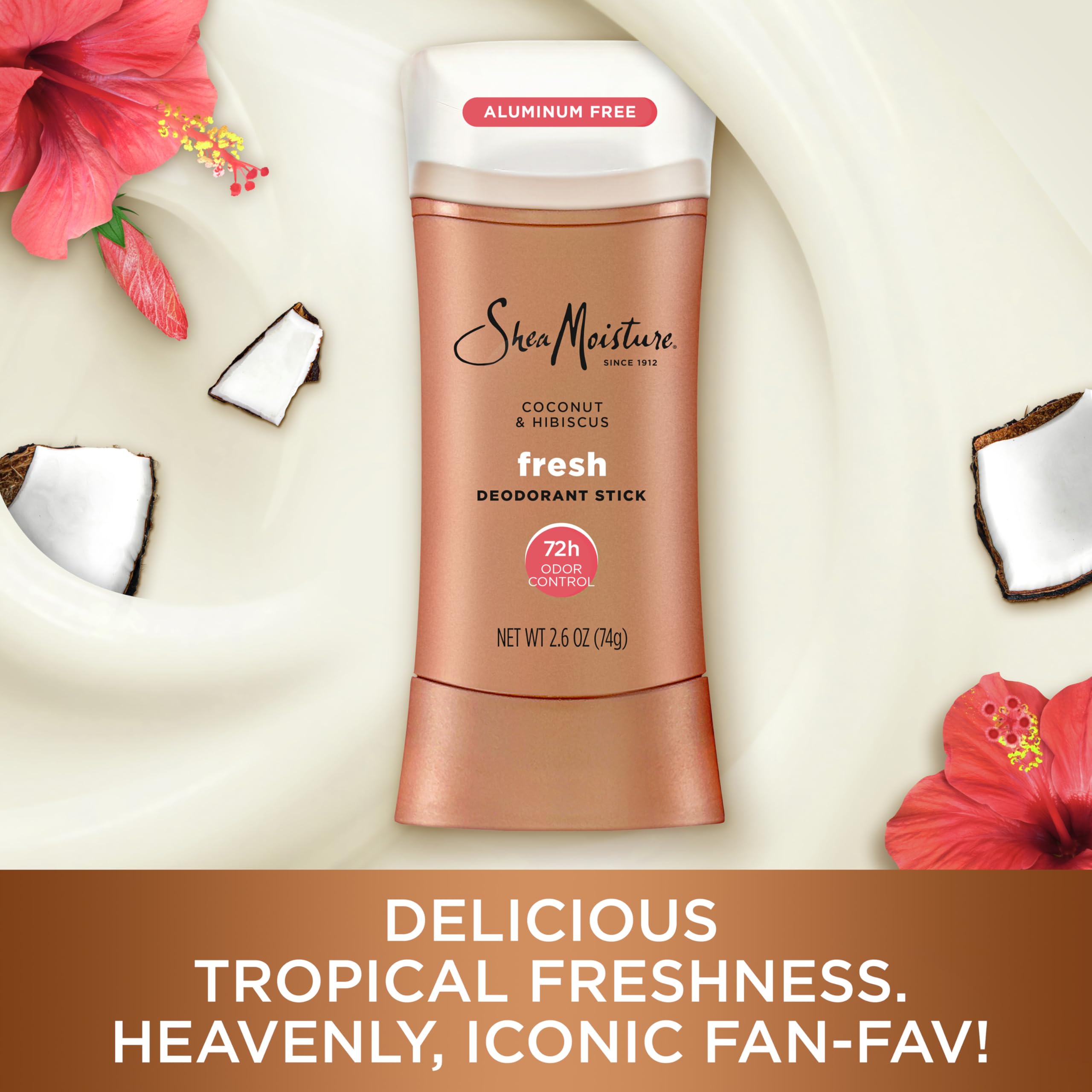 Foto 2 | Desodorante en Barra Sheamoisture 72h Odor Control Coco 75 Ml - Venta Internacional
