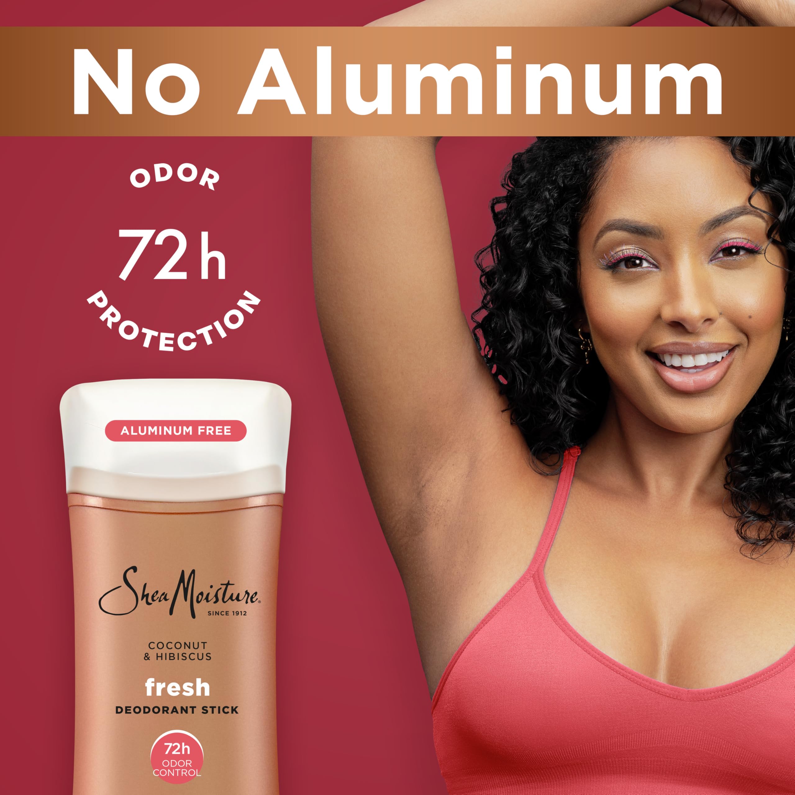 Foto 4 pulgar | Desodorante en Barra Sheamoisture 72h Odor Control Coco 75 Ml - Venta Internacional