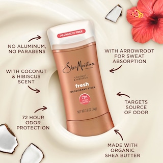Foto 4 | Desodorante en Barra Sheamoisture 72h Odor Control Coco 75 Ml - Venta Internacional