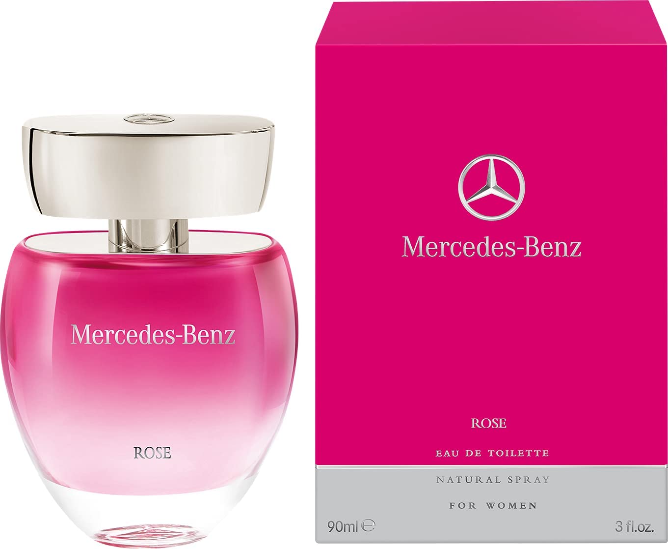 Foto 3 pulgar | Perfume Mercedes-benz Rose Eau De Toilette 90 ml para Mujer - Venta Internacional