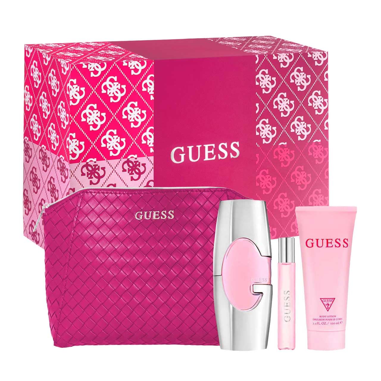 Foto 2 pulgar | Set de Perfume Guess para Mujer Edp 75 Ml + 15 Ml + Loción Corporal - Venta Internacional