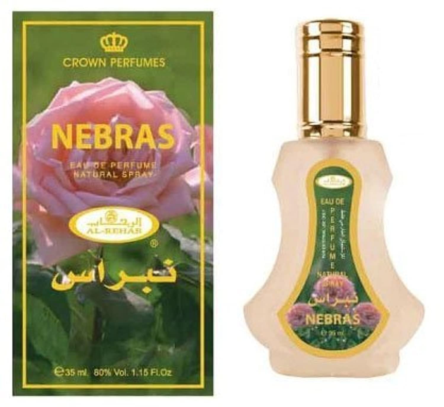 Foto 2 pulgar | Perfume En Aerosol Al-rehab Nebras 35 Ml (1,15 Fl. Oz) Eau De Natural - Venta Internacional.
