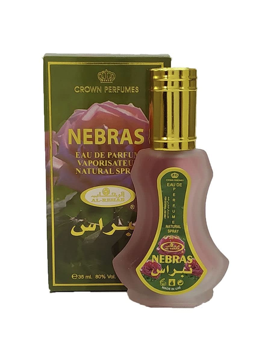 Foto 3 pulgar | Perfume En Aerosol Al-rehab Nebras 35 Ml (1,15 Fl. Oz) Eau De Natural - Venta Internacional.