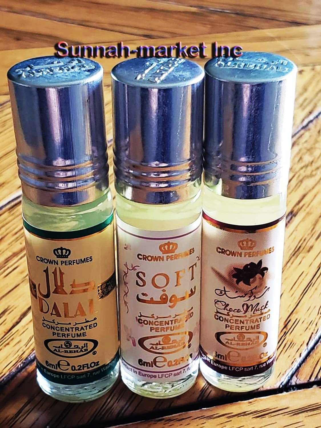 Foto 2 pulgar | Aceite De Perfume Al-rehab Special, Paquete De 3 Unidades, Choco Musk Soft Dalal - Venta Internacional.
