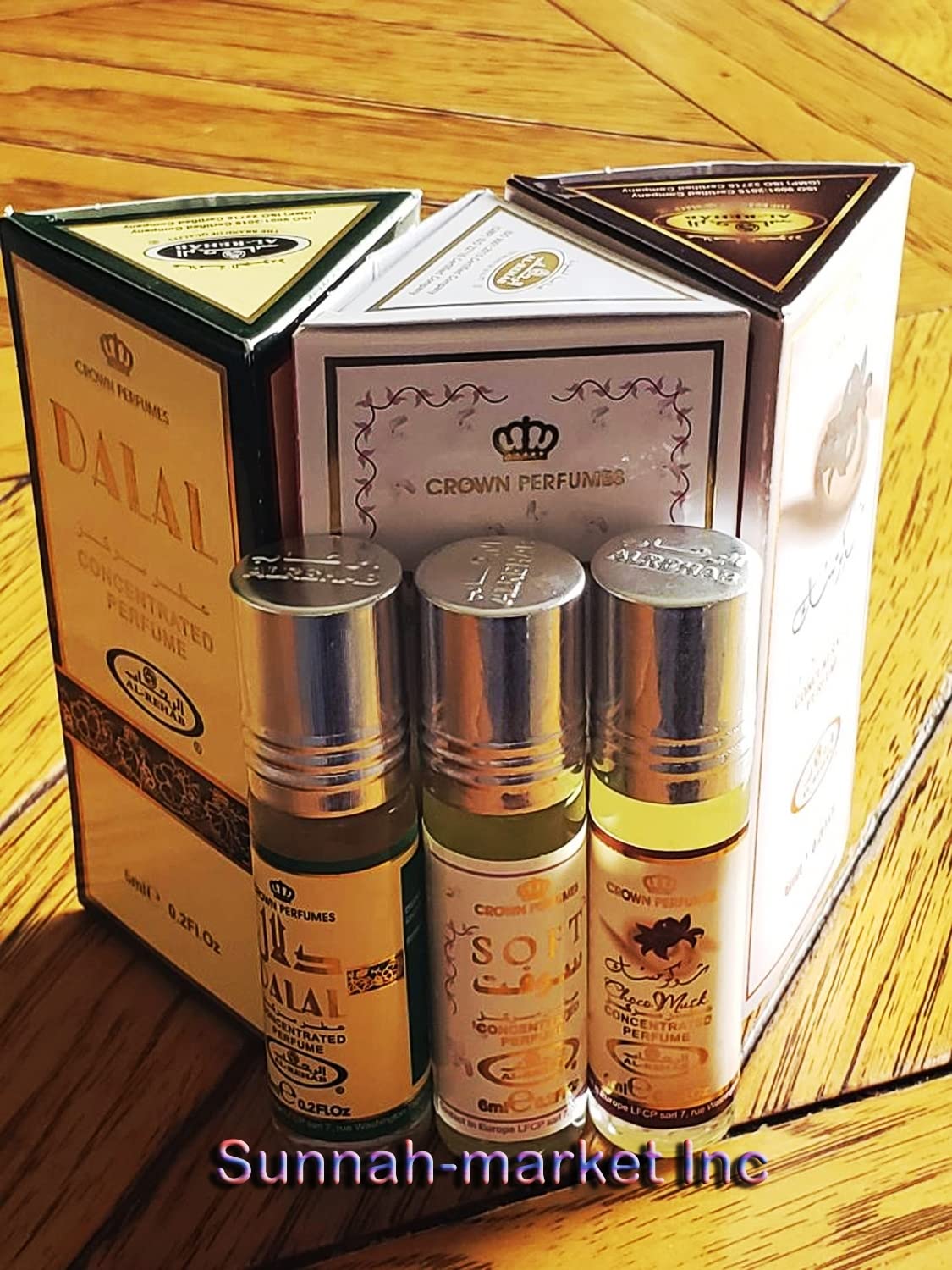 Foto 2 | Aceite De Perfume Al-rehab Special, Paquete De 3 Unidades, Choco Musk Soft Dalal - Venta Internacional.