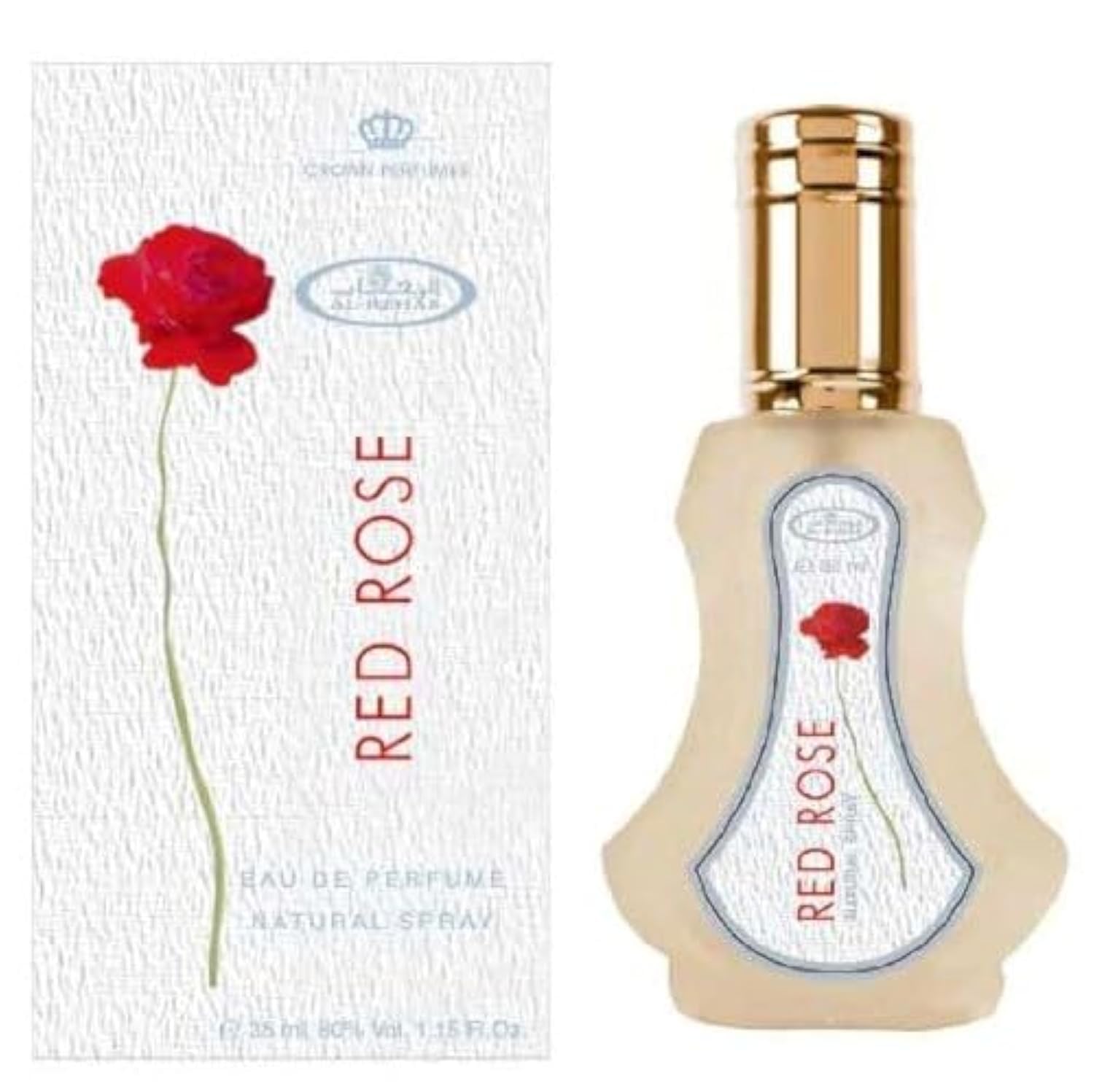 Foto 2 pulgar | Perfume En Aerosol Al-rehab Red Rose 35 Ml - Venta Internacional.