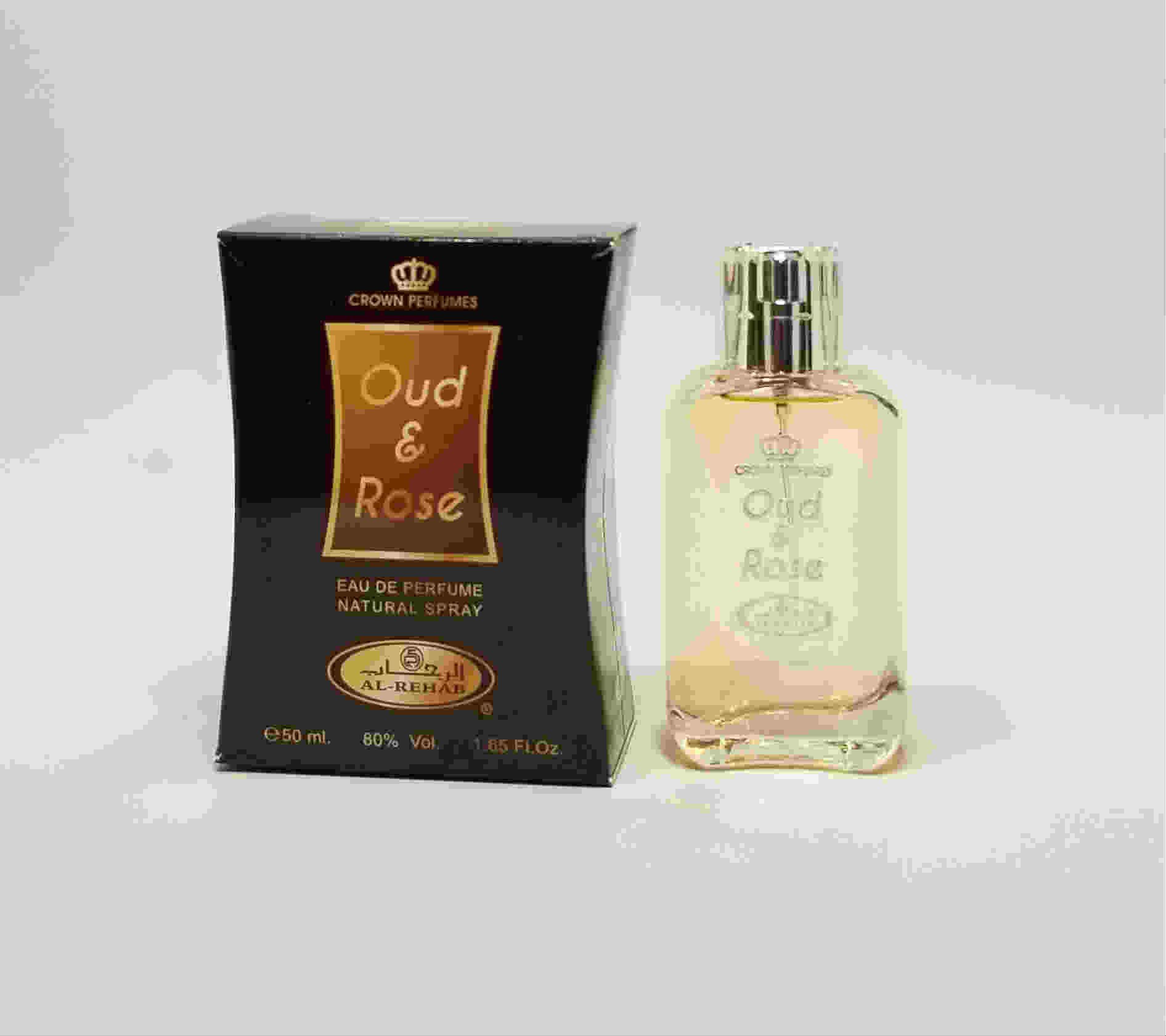 Foto 2 pulgar | Perfume Al-rehab Oud & Rose Eau De Perfume, 50 Ml (paquete De 12) - Venta Internacional.