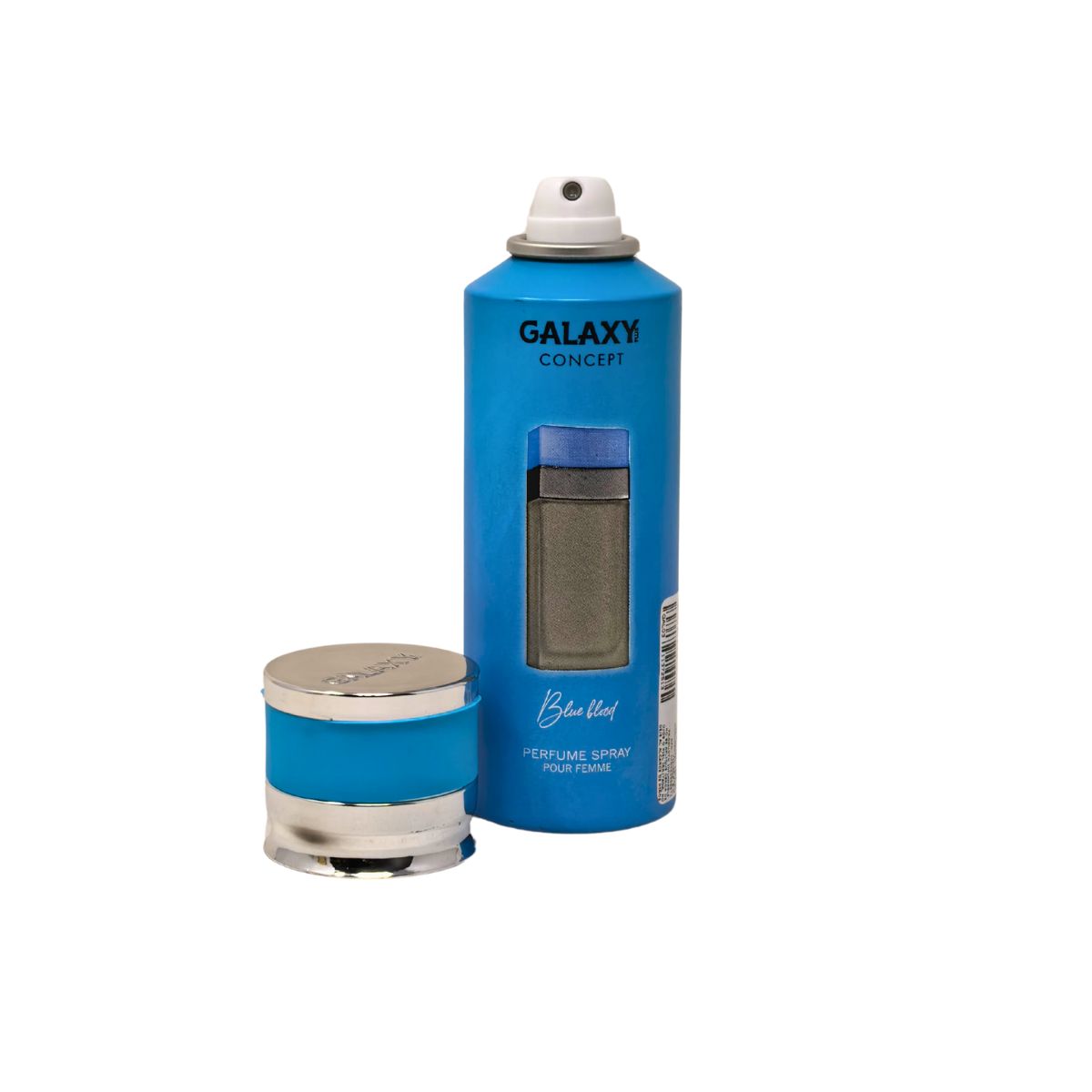 Perfume Body Spray Azul Claro 200 Ml De Galaxy Concept