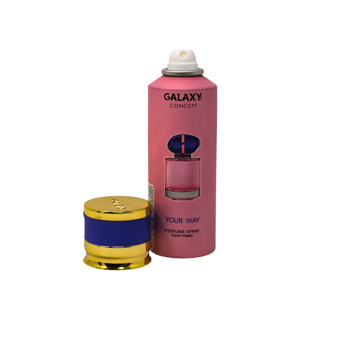 Perfume Body Spray Galaxy Concept Your Way 200 Ml Para Muje