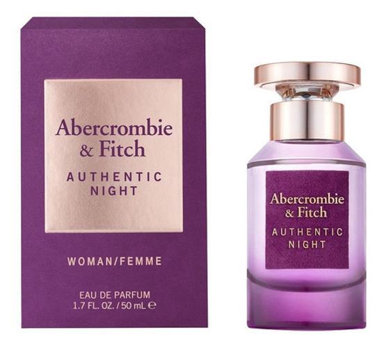 Foto 5 pulgar | Perfume Abercrombie & Fitch Authentic Night  100 ml para Mujer