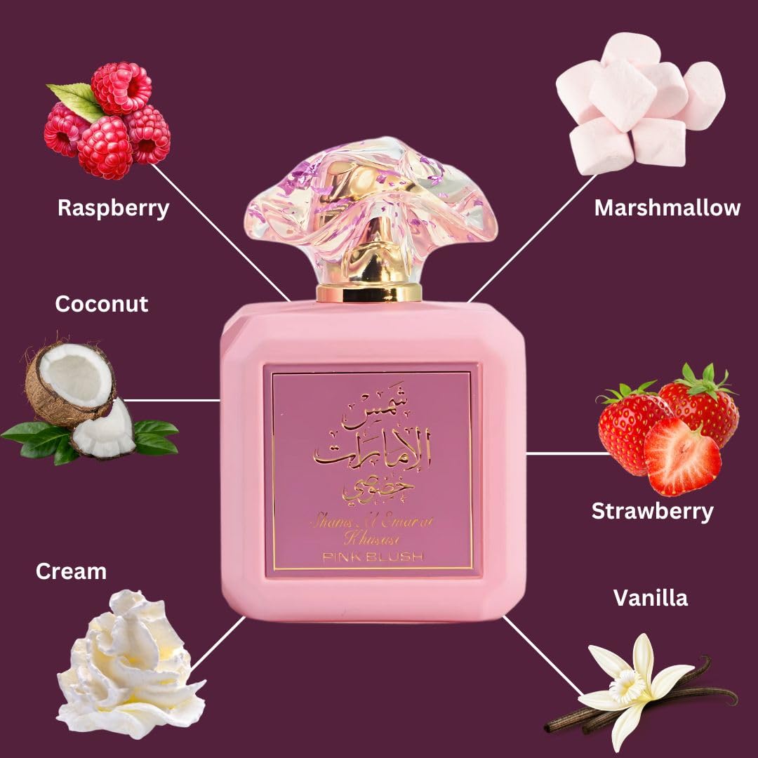 Foto 5 pulgar | Fundas Para Colorete Rosa Perfume Ard Al Zaafaran Al Emarat Khususi, 100 Ml - Venta Internacional.