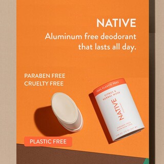 Foto 2 | Desodorante Nativo, Libre De Plástico, 72 Horas, Para Controlar El Olor, Cítricos - Venta Internacional.