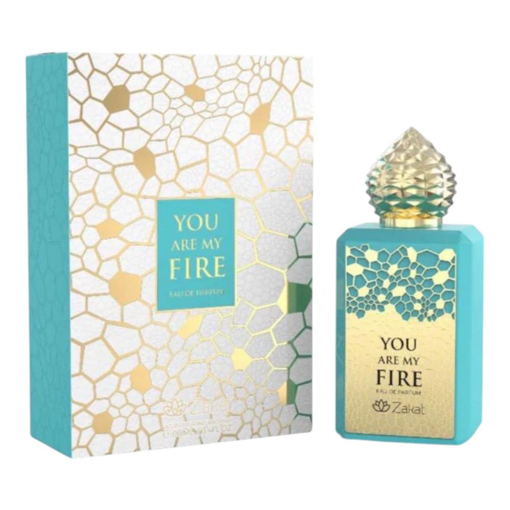 Foto 4 pulgar | Perfume Zakat You Are My Fire Eau de Parfum 100 ml