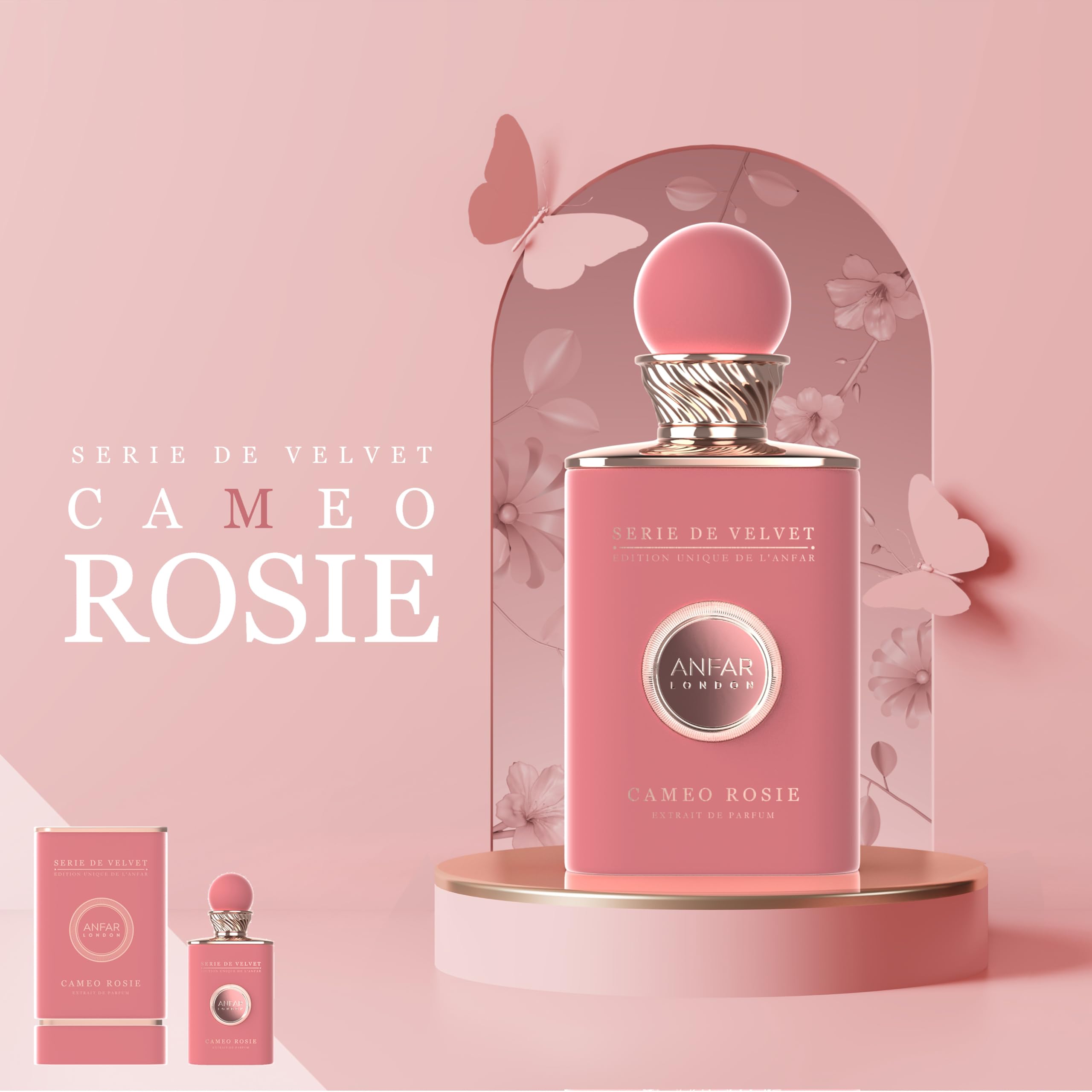 Foto 3 pulgar | Perfume Anfar London Cameo Rosie Extrait De Parfum 100 Ml - Venta Internacional.