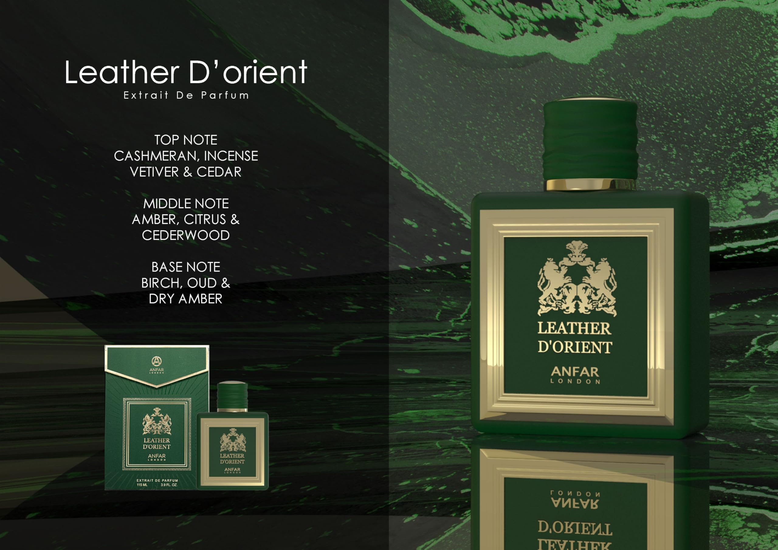Foto 3 pulgar | Perfume Anfar London Leather D'orient Para Hombre 100 Ml - Venta Internacional.
