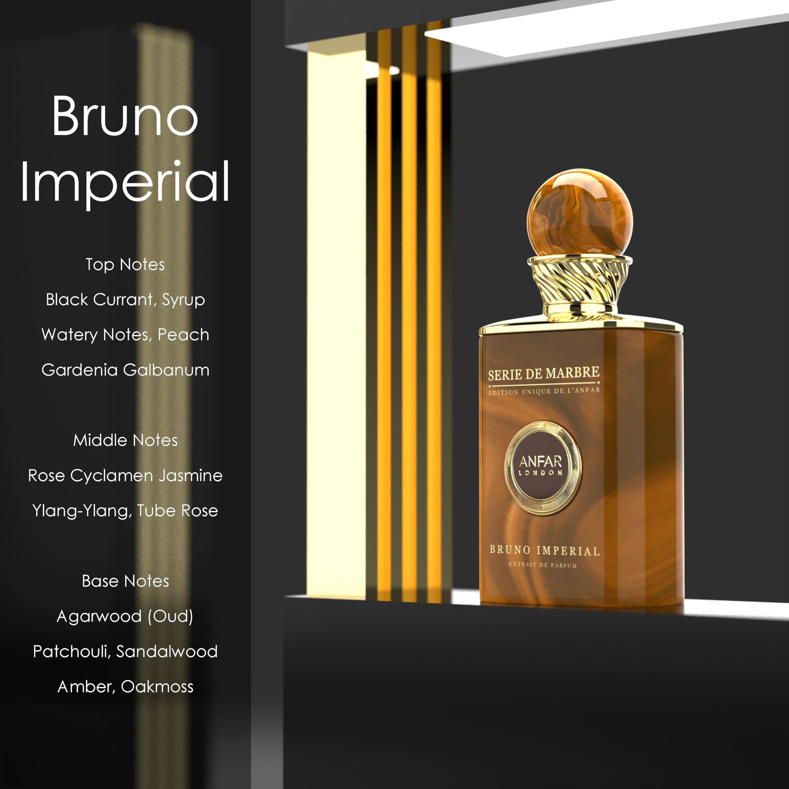 Foto 4 pulgar | Perfume Anfar London Bruno Imperial Extrait De Parfum 100ml - Venta Internacional.