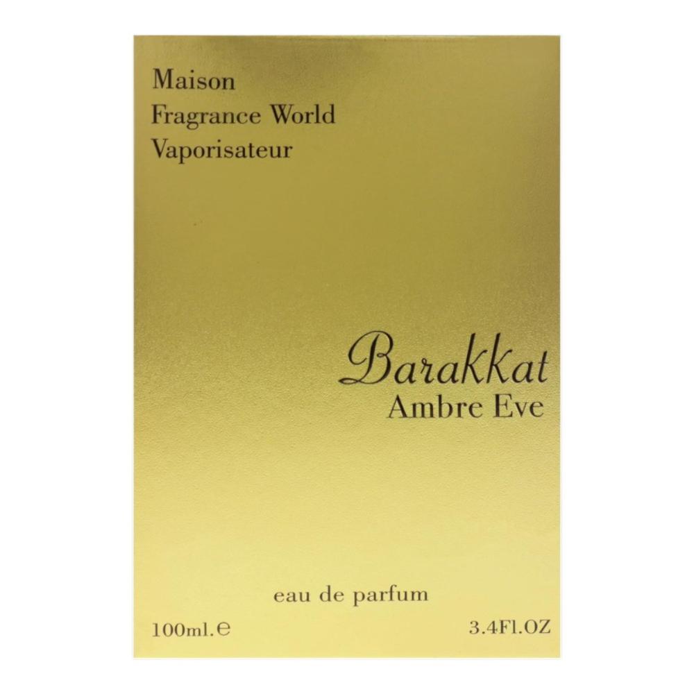 Foto 3 pulgar | Perfume World Barakkat Amber Eve Eau de Parfum 100 Ml