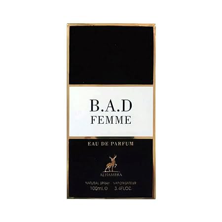 Foto 4 pulgar | Fragancia Oriental Eau De Parfum B.A.D. Femme 100 ml Duradera con Notas Frescas y Apasionadas - Venta Internacional