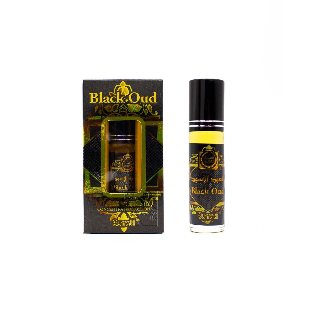 Foto 2 pulgar | Aceite de Perfume Roll-On Uvubxt Black Oud De Surrati 6 ml - Venta Internacional