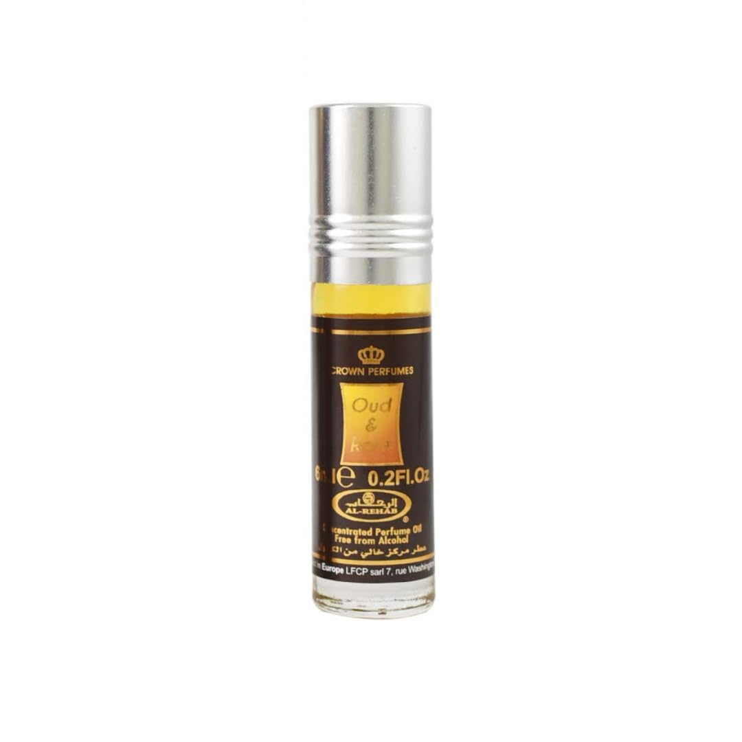 Foto 3 pulgar | Aceite de Perfume Al Rehab Oud & Rose 6 ml Paquete de 3 Unisex - Venta Internacional