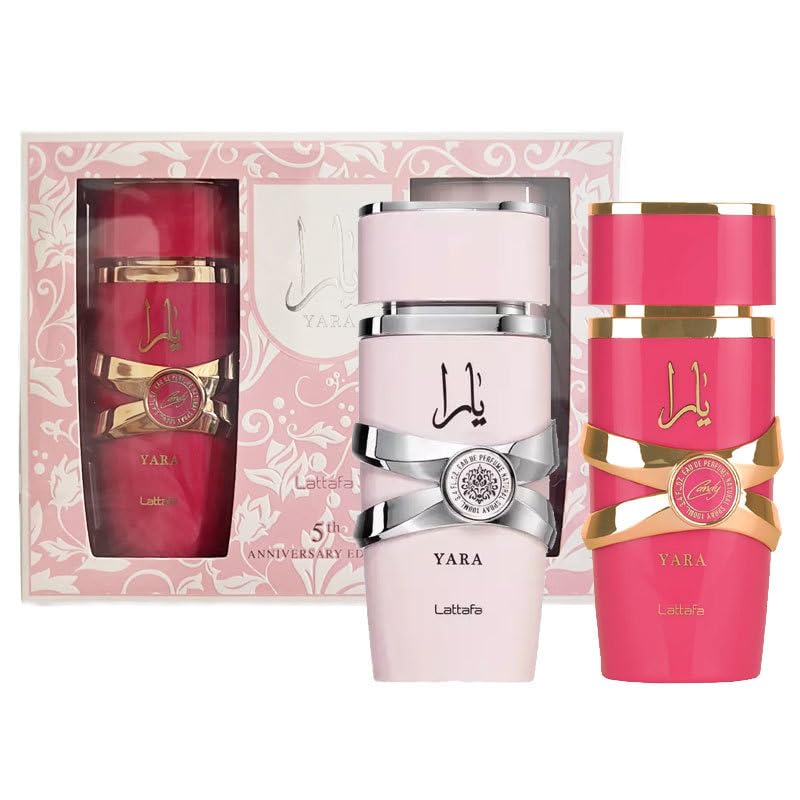 Foto 3 pulgar | Perfume Lattafa Yara Edp 100 Ml + Yara Candy Edp 100 Ml - Venta Internacional.