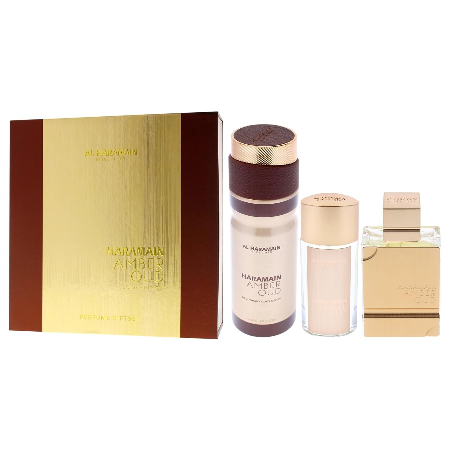 Foto 7 pulgar | Set De Regalo De Perfume Al Haramain Amber Oud Gold Edition 75 Ml Edp - Venta Internacional.