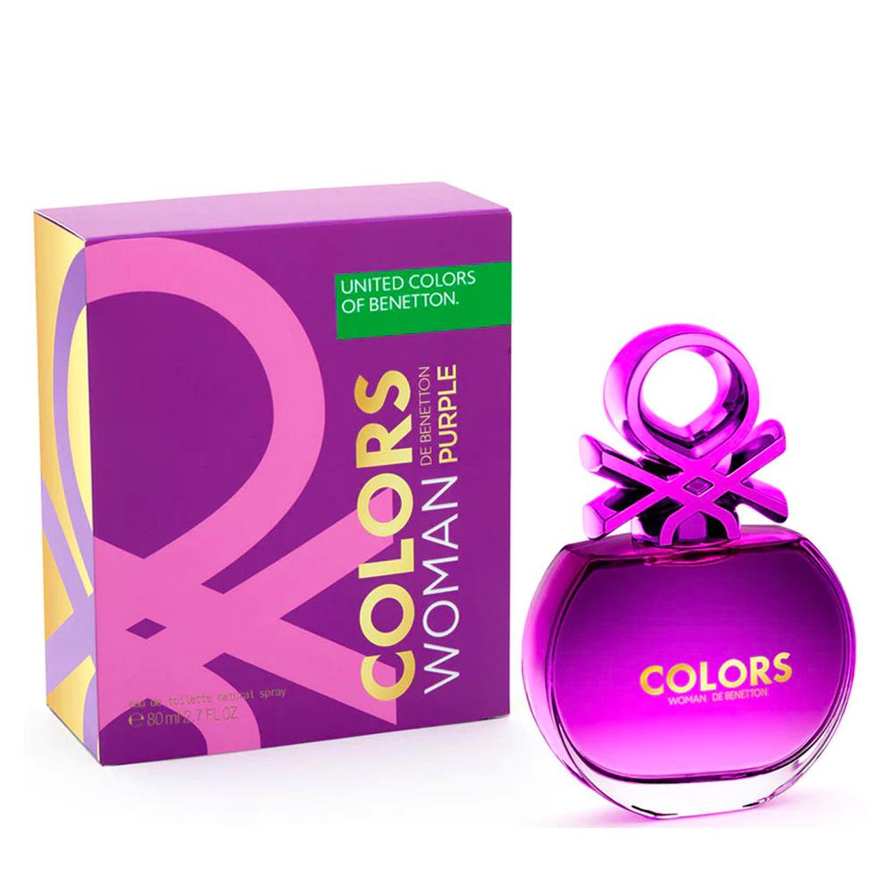 Foto 3 pulgar | Perfume Benetton Colors Purple Eau de Toilette 80 ml