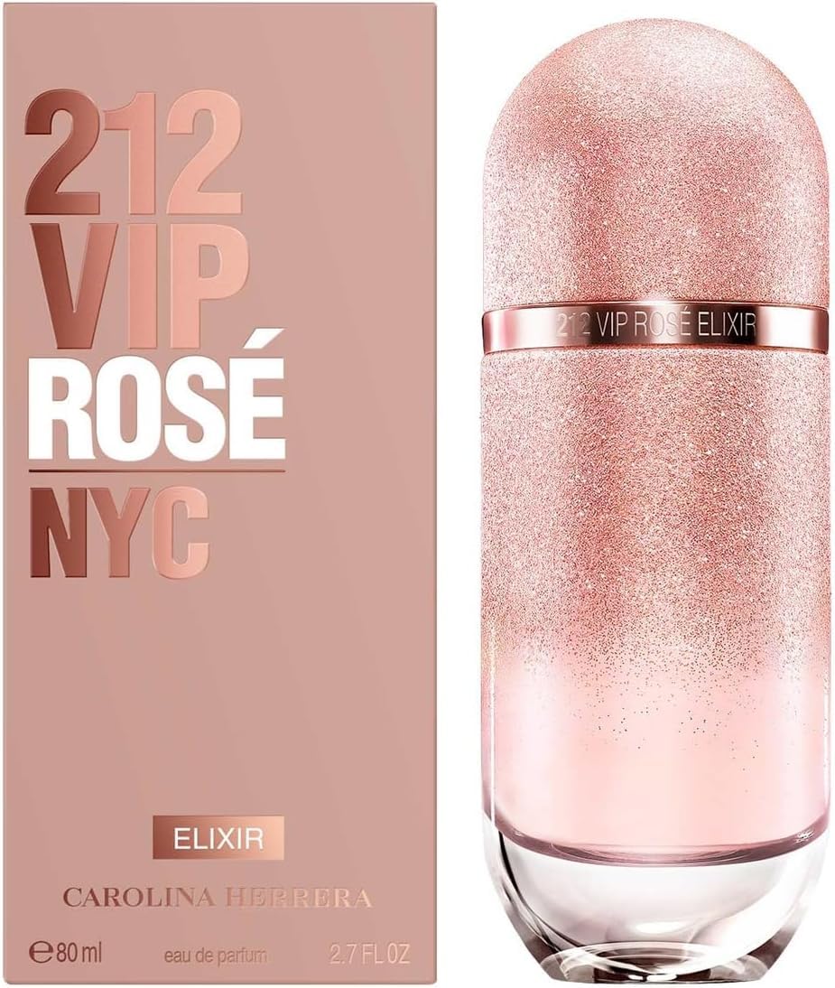 Foto 2 pulgar | Perfume Carolina Herrera 212 Vip Rose Elixir Eau De Parfum, 80 Ml - Venta Internacional.