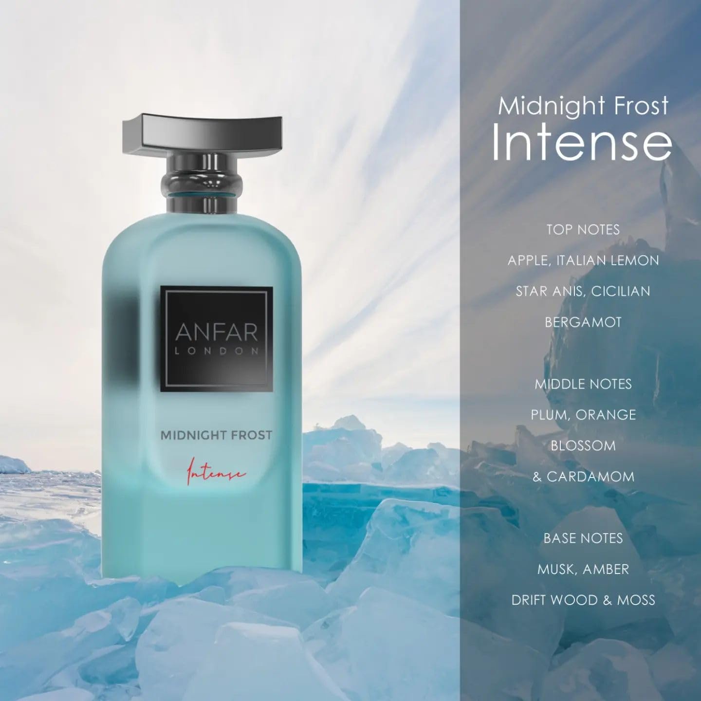 Foto 2 | Perfume Anfar London Midnight Frost Intense 100 Ml Para Mujer - Venta Internacional.