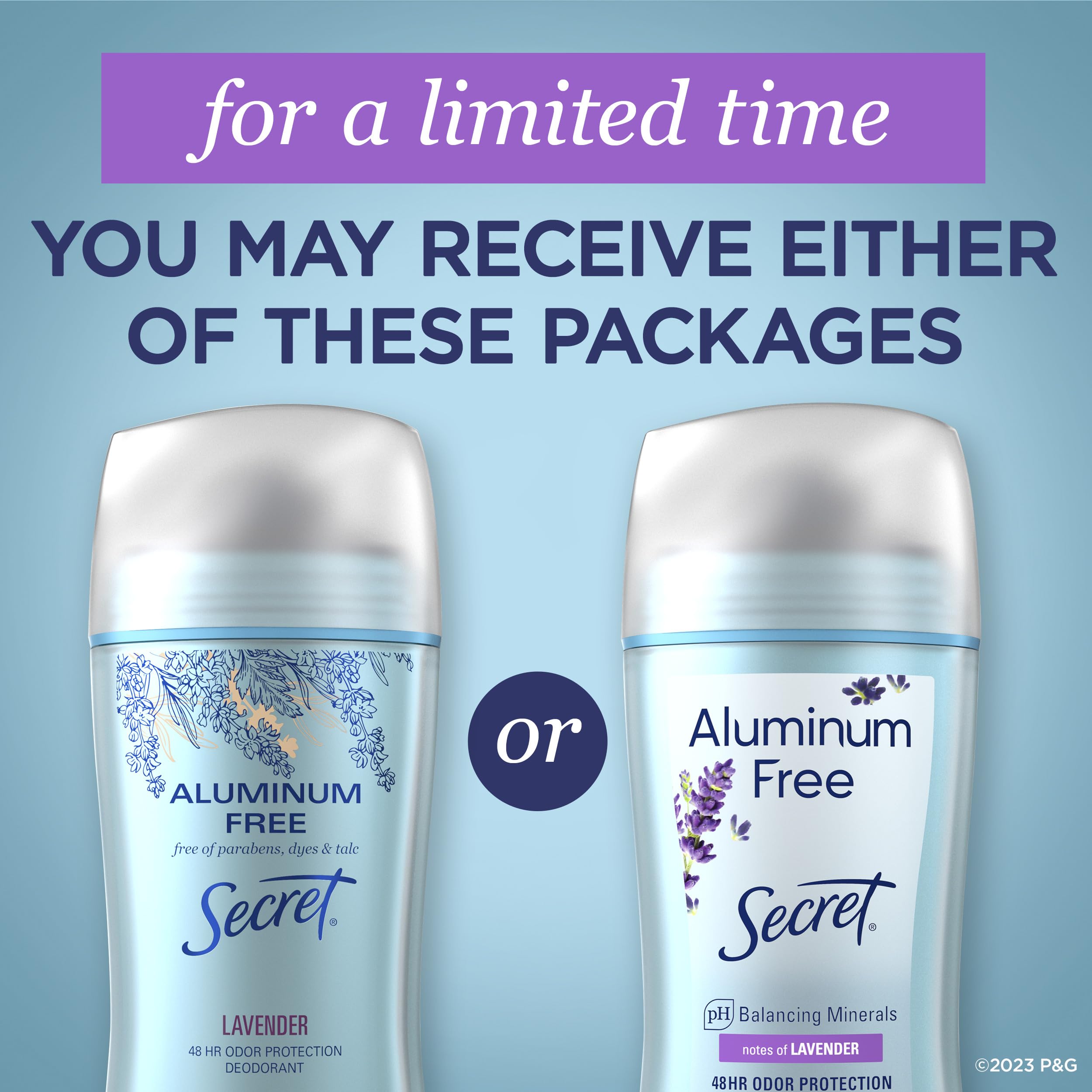 Foto 7 | Desodorant Secret, Libre De Aluminio, 48 Horas, Protección Contra Olores, 70 Ml - Venta Internacional.