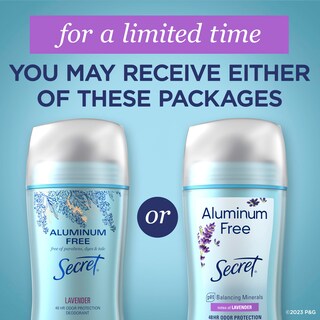 Foto 7 | Desodorant Secret, Libre De Aluminio, 48 Horas, Protección Contra Olores, 70 Ml - Venta Internacional.