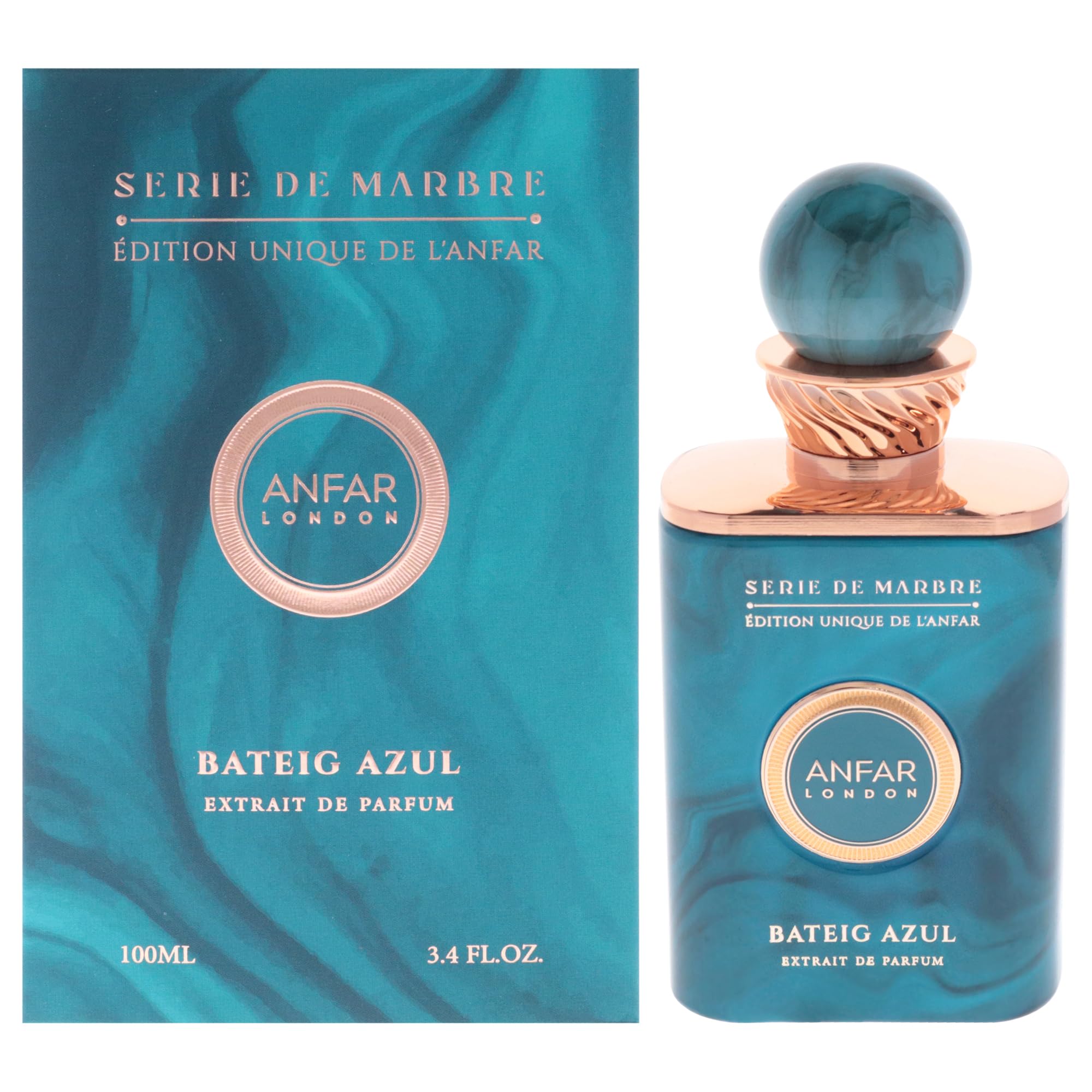 Foto 2 pulgar | Perfume Anfar London Bateig Azul Extrait De Parfum 100 Ml Uni - Venta Internacional.
