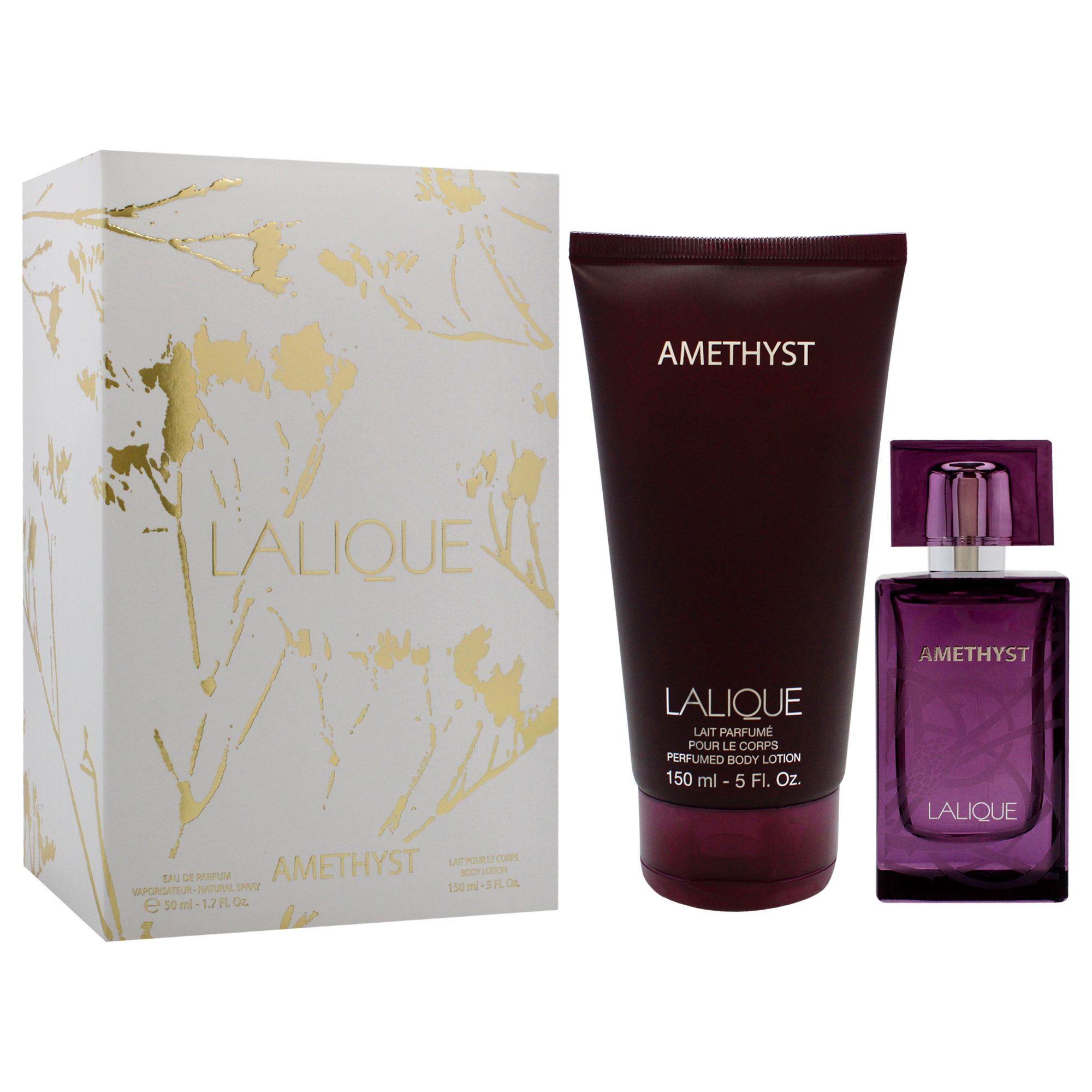 Foto 4 pulgar | Set De Regalo Perfume Lalique Amethyst, 50 Ml, Eau De Parfum, 2 Piezas - Venta Internacional.
